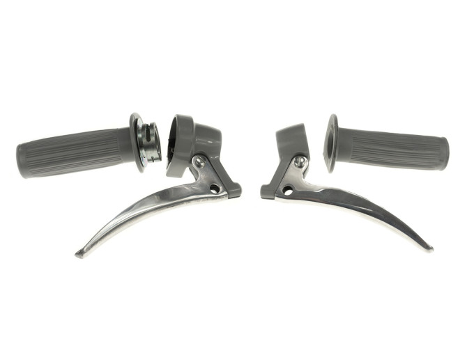 Handle set left / right grey old model NTS A-quality product