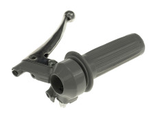 Handle set right throttle lever as original grey 