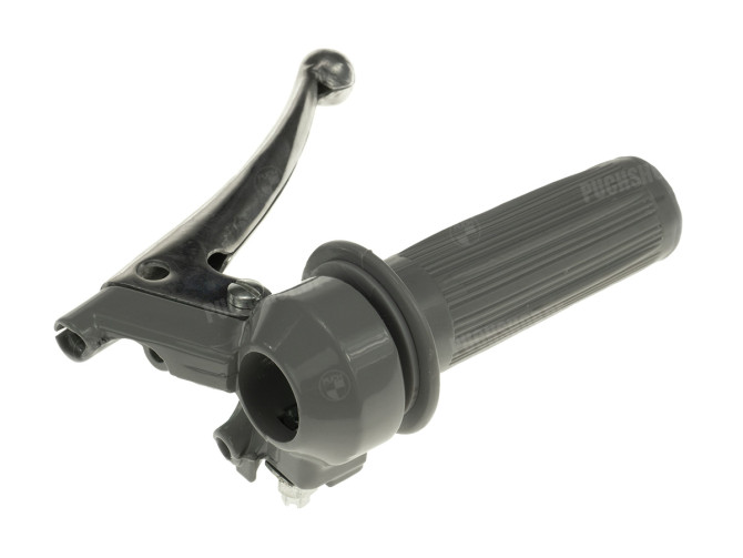 Handle set right throttle lever as original grey  main