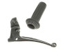 Handle set right throttle lever as original grey  thumb extra