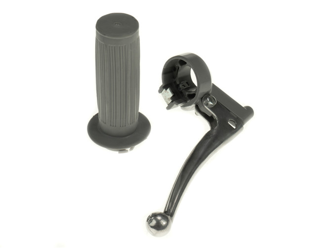 Handle set right throttle lever as original grey  product