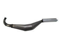 Exhaust Puch Maxi / E50 28mm Simonini blank with alu silencer