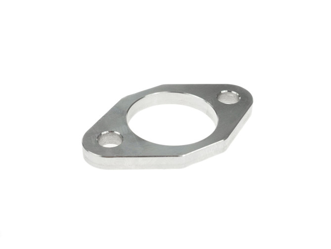 Uitlaat spacer Puch 27mm aluminium 5mm dik main