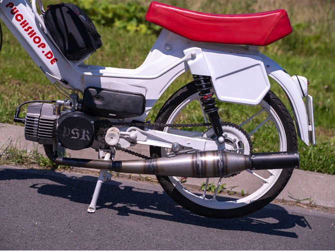 Exhaust Puch Maxi / E50 28mm Polini Sport raw product