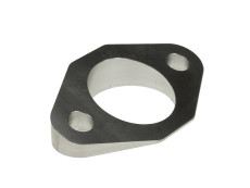 Exhaust adapter from angled to straight exhaust port 25mm