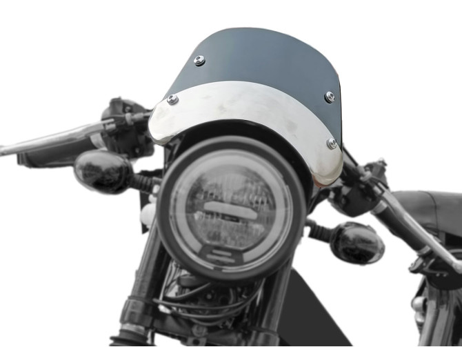 Headlight cover spoiler custom cafe racer windscreen classic  product