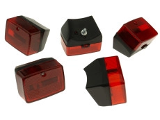 Taillight Puch Maxi S / N / X30 model Ulo black (5 pieces)