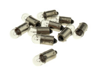 Light bulb BA9 12V 4 watt taillight (10 pieces)