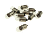 Light bulb BA9 6V 4 watt taillight (10 pieces)