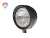 Koplamp rond 130mm classic custom poedercoat full color (kleur naar keuze) thumb extra