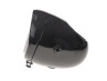 Headlight egg-model 130mm GUIA large model gloss black  thumb extra