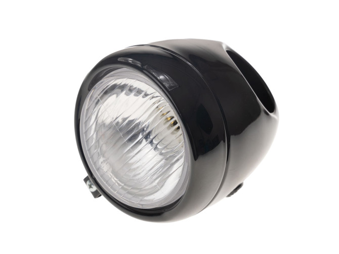 Headlight egg-model 130mm GUIA large model gloss black  product