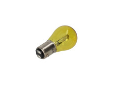 Light bulb BAX15d 6V 15/15 watt headlight yellow