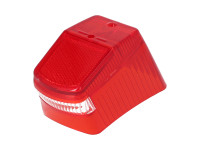 Taillight glass red universal model Ulo