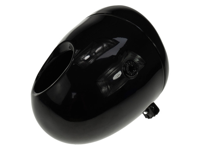 Headlight egg-model 130mm GUIA large model gloss black  product