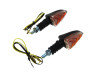 Indicator universal LED model arrow black set  thumb extra