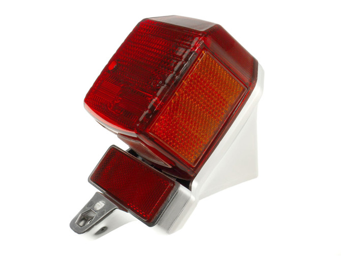 Taillight Puch Maxi / Pearly style big model with brake light chrome product