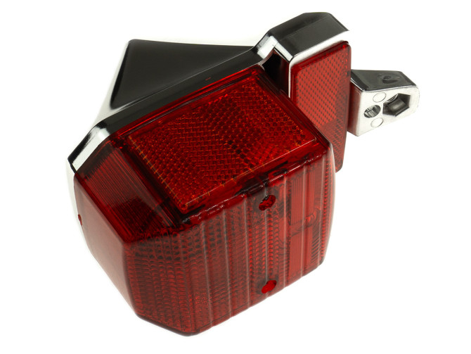 Taillight Puch Maxi / Pearly style big model with brake light chrome product