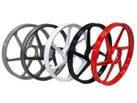 All 17 inch Fast Arrow Sport-1 star wheels Puch Maxi