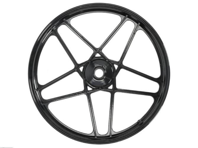 17 inch Grimeca 5 star wheel 17x1.35 hercules Prima gloss black product