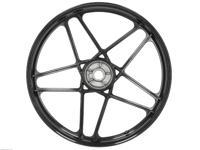 17 inch Grimeca 5 star wheel 17x1.35 hercules Prima gloss black product