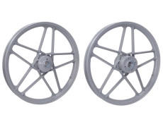 17 inch Fast Arrow Grimeca 5 star wheel 17x1.35 Hercules Prima gray (set)