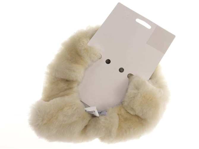 Oldtimer saddle cover sheepskin Bategu Denfeld beige product